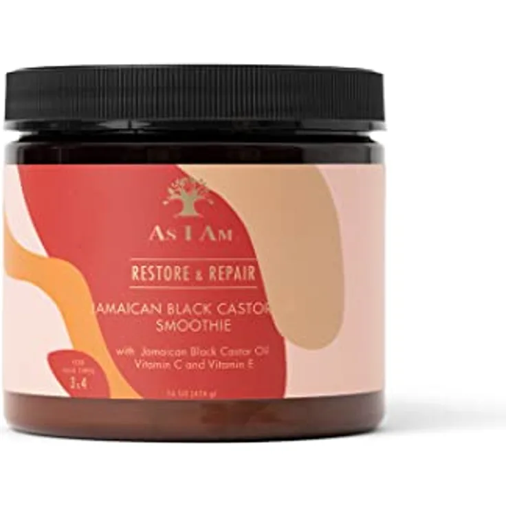 As I Am JBCO Smoothie, 16 oz Haarkur mit Vitamin C, E & Ceramiden für alle Haartypen