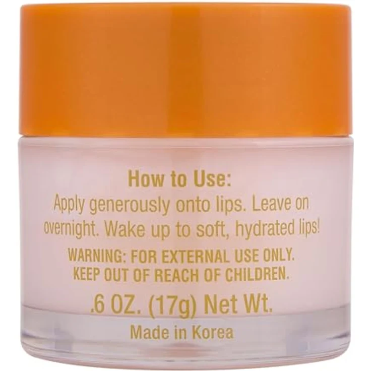 Tree Hut Vanilla Overnight Lippenmaske, 170 ml, reichhaltige Feuchtigkeitsformel mit Sheabutter und Vitamin E – Bild 3