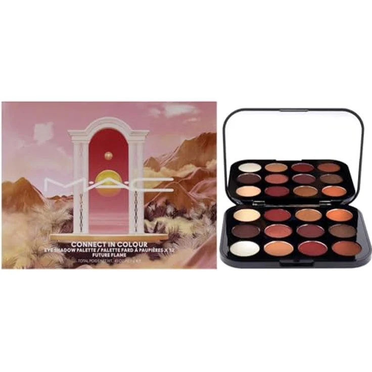MAC Cosmetics Connect In Colour Eye Shadow Palette, 12 Shades Lidschattenpalette in Future Flame, 12,2 g – Bild 1