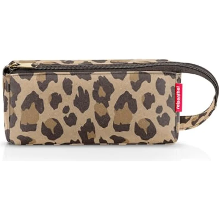 REISENTHEL® Kosmetiktasche fold case leo macchiato, stilvolle Beauty Case mit Leopardenmuster, wasserabweisend, 23 x 11 x 11 cm, 1,5l Volumen – Bild 2