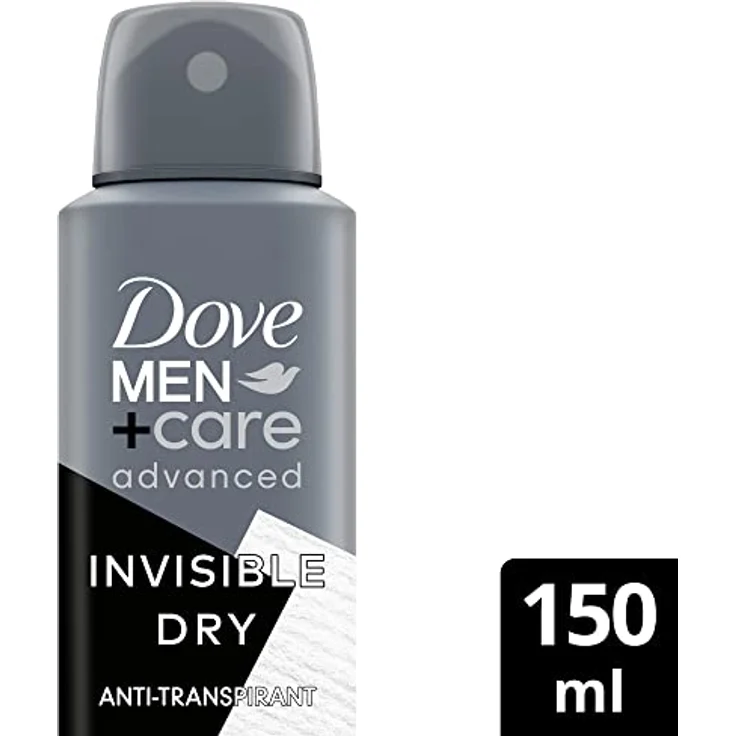 Dove Men+Care advanced Anti-Transpirant Invisible Dry gegen weiße Spuren schützt 72 Stunden vor Körpergeruch und Schweiß 150 ml 1 Stück – Bild 2