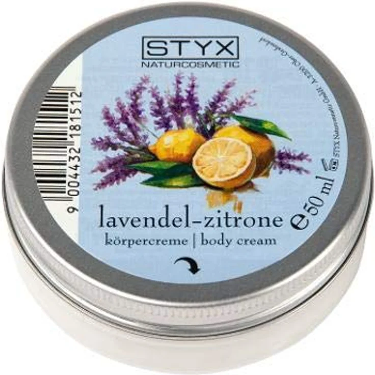 Styx Lavender Lemon Body Cream 50ml, feuchtigkeitsspendende Körpercreme für alle Hauttypen mit erfrischendem Duft – Bild 2