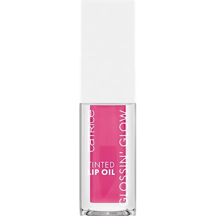 Catrice Glossin' Glow Tinted Lip Oil, Lipgloss, Nr. 040, Pink, pflegend, Färbeeffekt, mit Ölen, natürlich, glänzend, vegan, ohne Parabene, ohne Mikroplastikpartikel, Nanopartikel frei, 1er Pack (4ml) – Bild 1