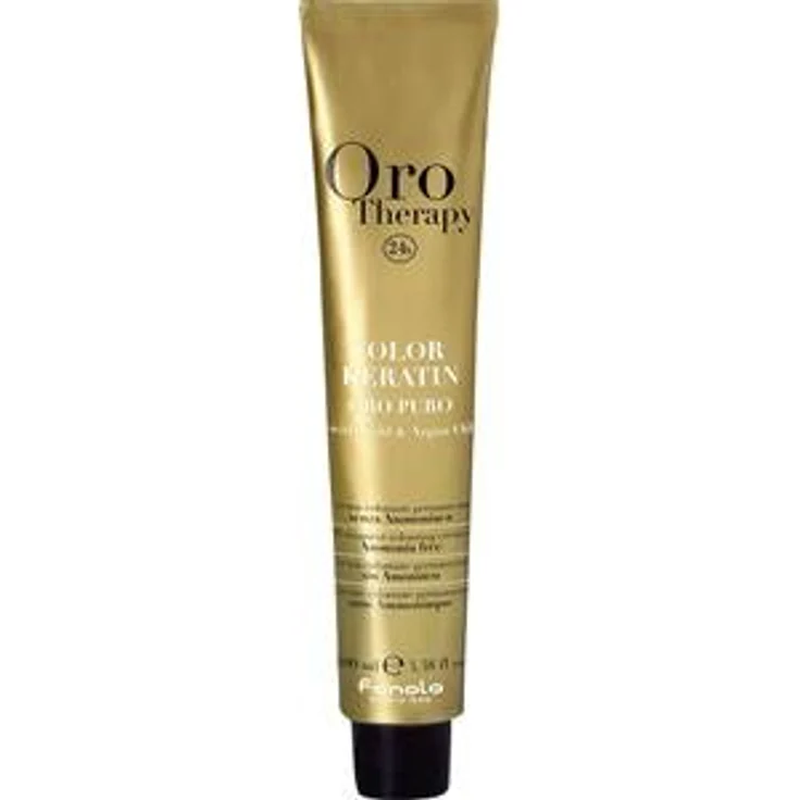 Fanola Oro Puro Therapy Color Keratin Haarfarbe 9.31 Sehr helles Blond Sand 100 ml – Bild 2