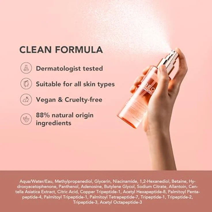 Foreo Nourishing Facial Mist Supercharged, Gesichtsserum mit Barrier Restoring Essence, 110 ml – Bild 6