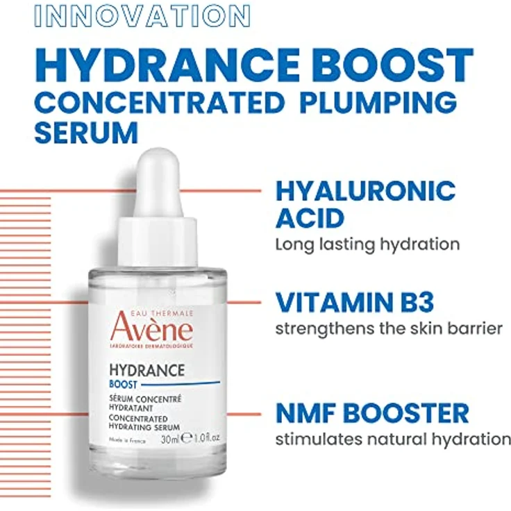 AVENE Hydrance Boost Concentrated Moisturizing Serum 30 ml - Gesichtscreme mit langer Haltbarkeit – Bild 5