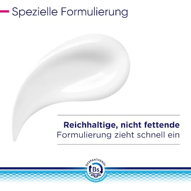 Bepanthol Derma regenerierende Gesichtscreme, 50 ml, 24-Stunden-Pflege für alle Hauttypen, schnell einziehend – Bild 5