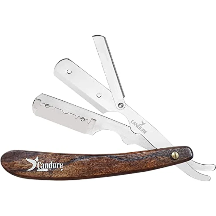 CANDURE Men Straight Cut Halsrasierer Rasiermesser – Bild 1