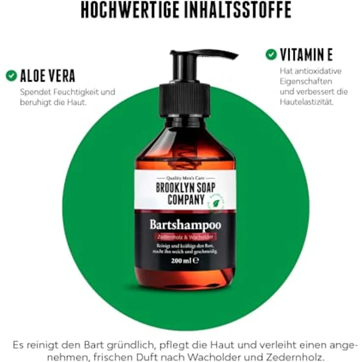 Brooklyn Soap Company Bartshampoo 200 ml – Bild 4
