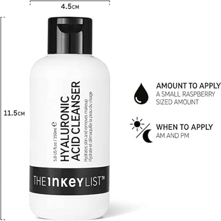 The INKEY List Hyaluronic Acid Cleanser 150ml – Bild 2