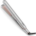 BaByliss Cosmos Glätteisen ST260E – NEU 2025, Keramik-Gleittechnologie, 3 Temperatureinstellungen 180–235°C, Silber, für weltweite Nutzung