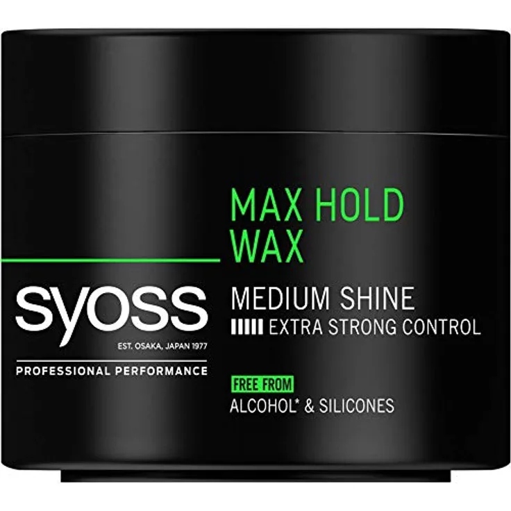 Syoss Max Hold Power Wax, Haarwachs mit mega starkem Halt und Struktur, 150ml