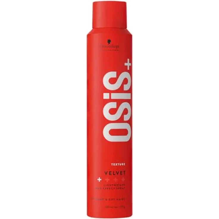 Schwarzkopf Professional OSiS Velvet Wachs Effekt Haarspray Sanfte Definition Textur Natürlicher Glanz Leichter Halt 200 ml – Bild 1