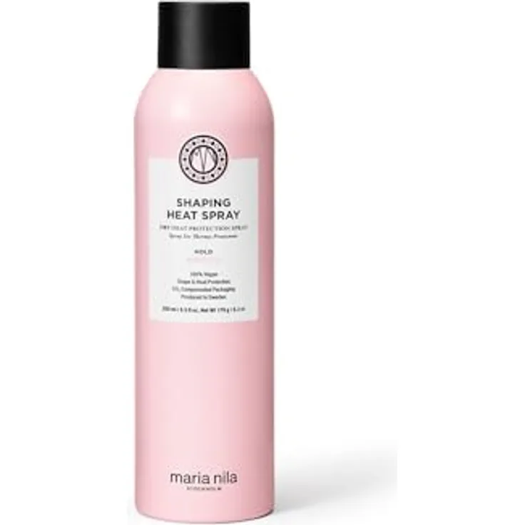 Maria Nila Shaping Heat Spray, 250 ml Thermo-Spray, 2/5 Halt, schützt das Haar bei Verwendung von Heizgeräten, fruchtig blumiger Duft, 100% vegan/sulfat-/parabenfrei