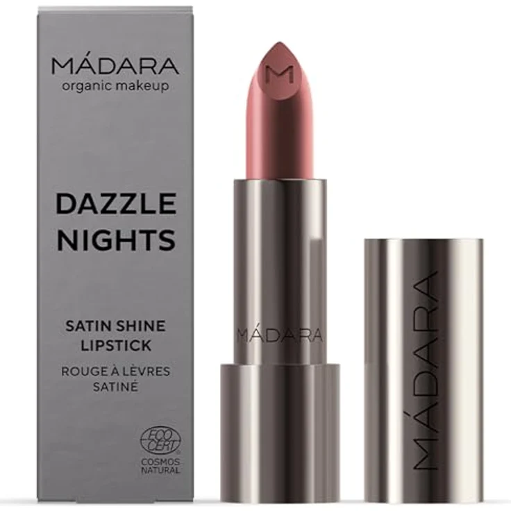 Madara Satin Shine Lipstick Dazzle Nights, Lippenstift 3.8 g in Shade Flattery (501 Flattery) – Bild 1