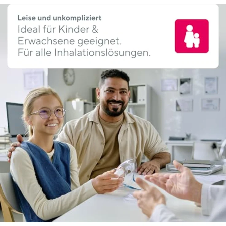 B.Well MED-120, Nebulisator mit 71,1% atembarem Anteil, akkubetrieben, inklusive Masken für Erwachsene und Kinder – Bild 6