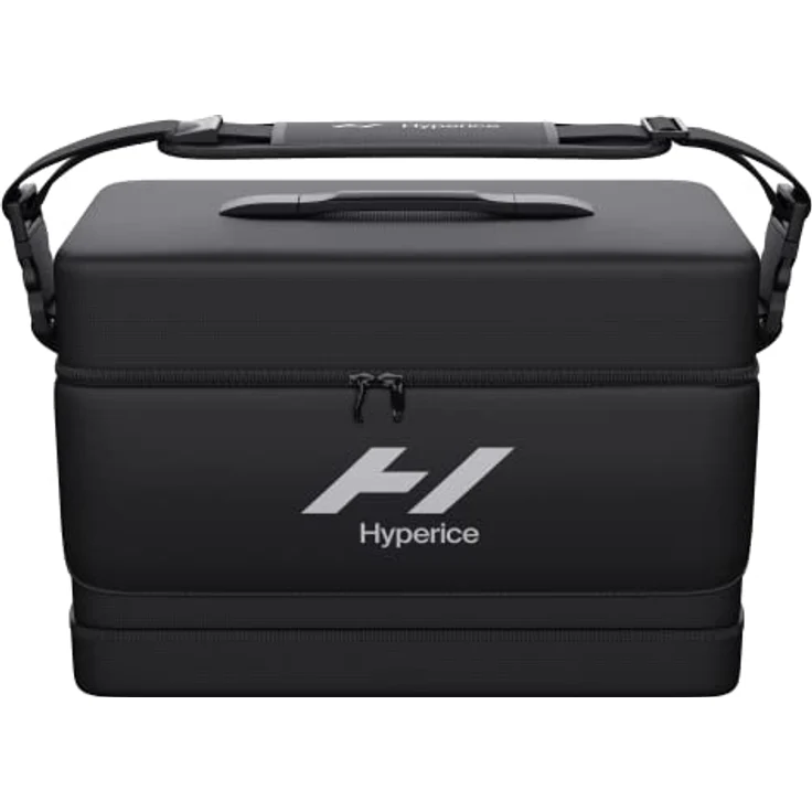 Hyperice 3 Carry Case Black, gepolsterte Tragetasche für Normatec Produkte mit Netz-Tasche und Reißverschluss – Bild 3