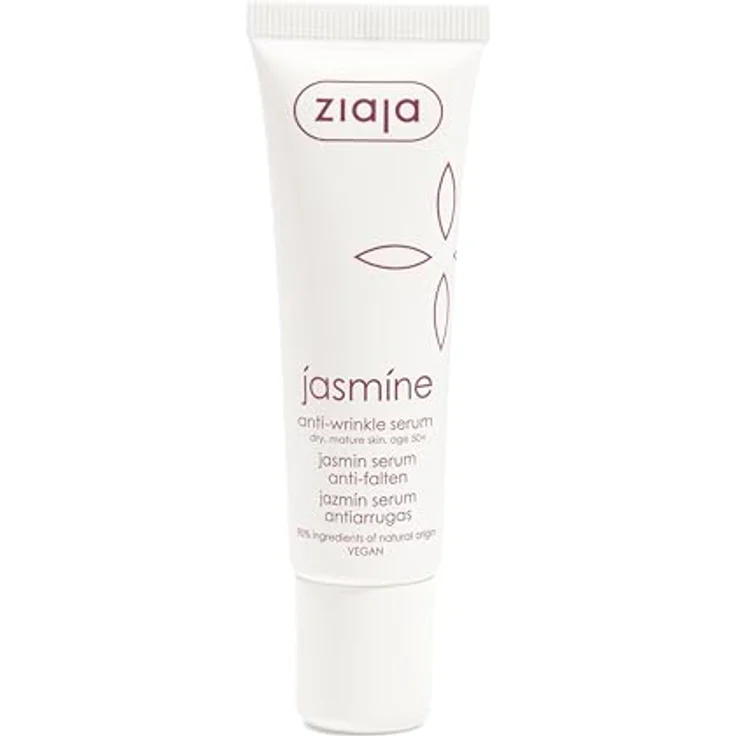 Ziaja Jasmin Anti-Falten 50+ Augencreme 15ml - Feuchtigkeitsspendend und strahlendmachend – Bild 2