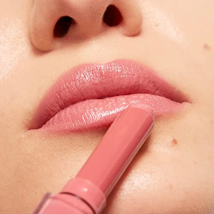3INA The Color Lip Glow Lippenstift, 1,6 g - Nr. 362 Soft Pink, farbintensiver Pflegebalsam mit langanhaltender Feuchtigkeit und glänzendem Finish – Bild 2