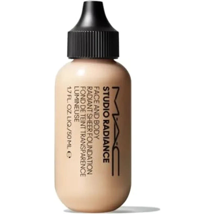 MAC Cosmetics Studio Radiance Face and Body Radiant Sheer Foundation, leichtes Make-up für Gesicht und Körper, Farbton C0, 50 ml – Bild 2
