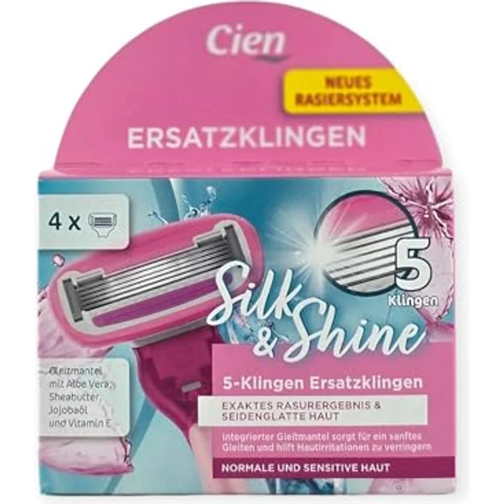 Lidl Cien Silk & Shine 5 Klingen-Rasierer – Bild 6