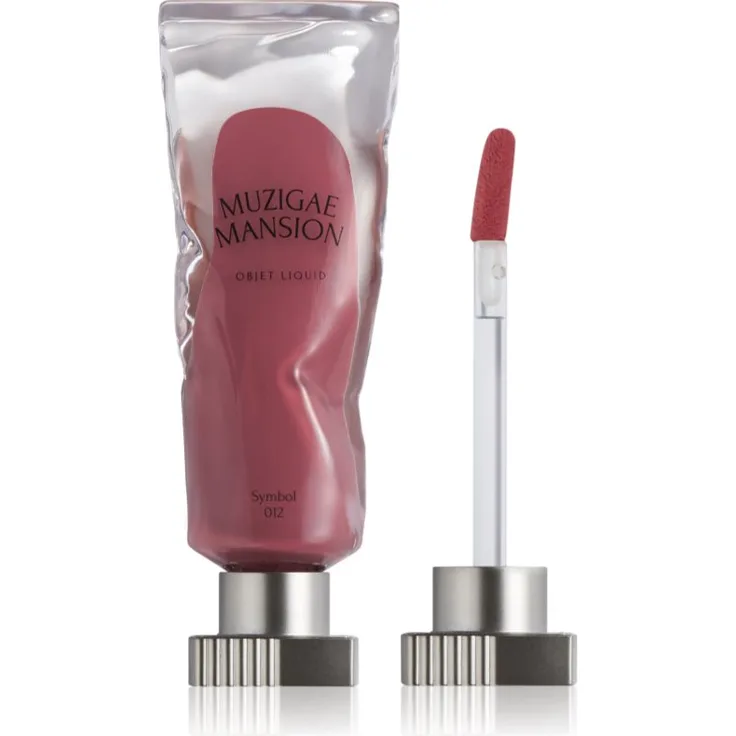 MUZIGAE MANSION Objet Liquid, langanhaltender flüssiger Lippenstift mit Matt-Effekt, Farbton 012, 6 ml, vegan und feuchtigkeitsspendend