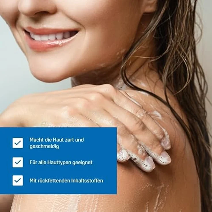 PHYSIOGEL Daily Moisture Therapy Dusch-Creme 150 ml - Kids Edition - feuchtigkeitsspendendes Duschgel für trockene Haut, dermatologisch getestet, ohne Duft- und Farbstoffe – Bild 3
