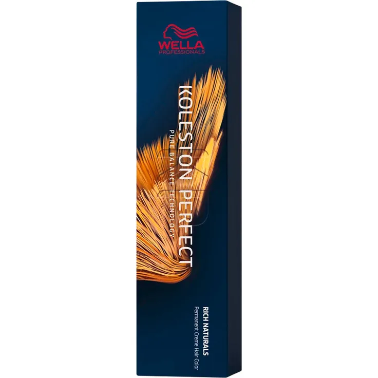 Wella Professionals Koleston Perfect Rich Naturals 7/36, Mittelblond Gold Violett, permanente Haarfarbe, 60 ml