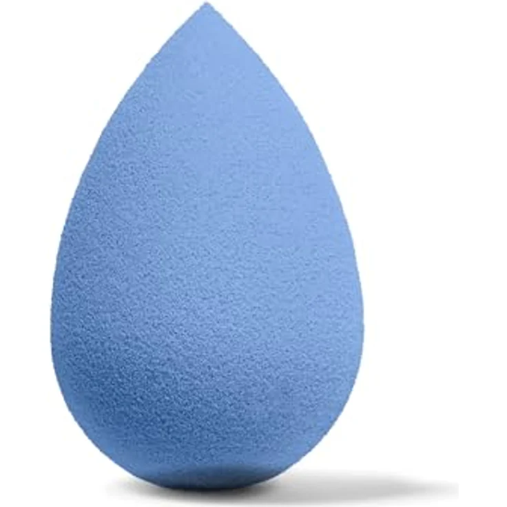 BeautyBlender Denim Make-up Schwamm - Limitierter Beauty Schwamm für Foundation, Puder & Concealer - Kosmetik-Schwamm zum Verblenden - Wiederverwendbar & Waschbar, Denim Blue – Bild 1