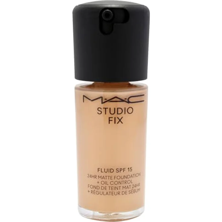 MAC Cosmetics Studio Fix Fluid SPF 15 24HR Matte Foundation + Oil Control, Farbton NC35, 30 ml – Bild 2