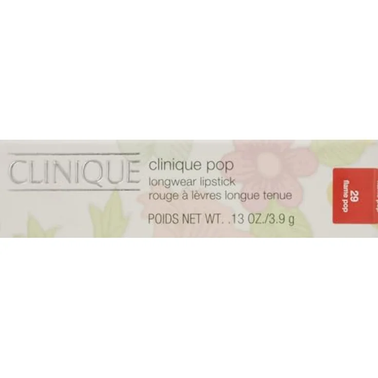 Clinique Pop™ Longwear Lipstick Shine, glänzender Lippenstift in Flame Pop, 3.9 g – Bild 5