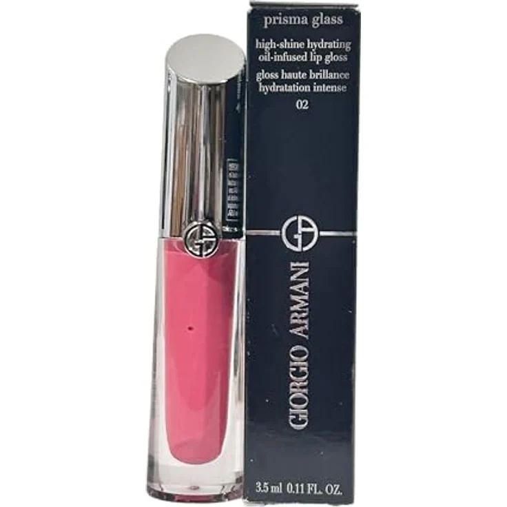 Armani Prisma Glass Lipgloss, 3,5 ml, 24h Feuchtigkeit, voluminöser Effekt, angenehme Textur – Bild 1
