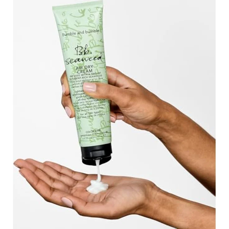 Bumble and bumble Seaweed Air Dry Leave-In Stylingcreme, 150 ml, mittlere Fixierung, vegan mit Seealgenextrakten – Bild 2