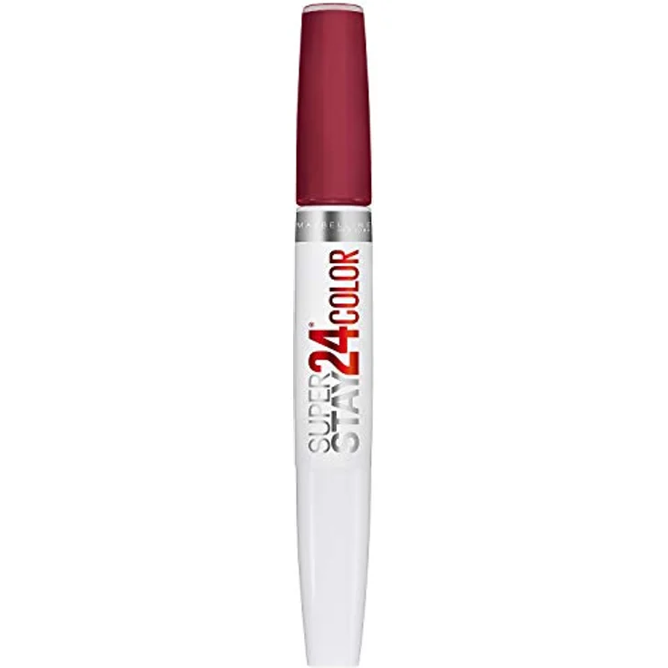 MAYBELLINE New York Lippenstift, Super Stay 24H Optic Brights, Flüssig und langanhaltend, Nr. 860 Knackiges Magenta, 75 ml (2er Pack) – Bild 1