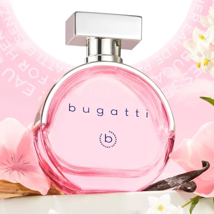 Bugatti ESSENZA, Damen Eau de Parfum 60 ml mit kunstvollem Flakon, blumig-sinnliche Duftkomposition aus Bergamotte, Apfel, Veilchen, Vanille & Amber – Bild 5