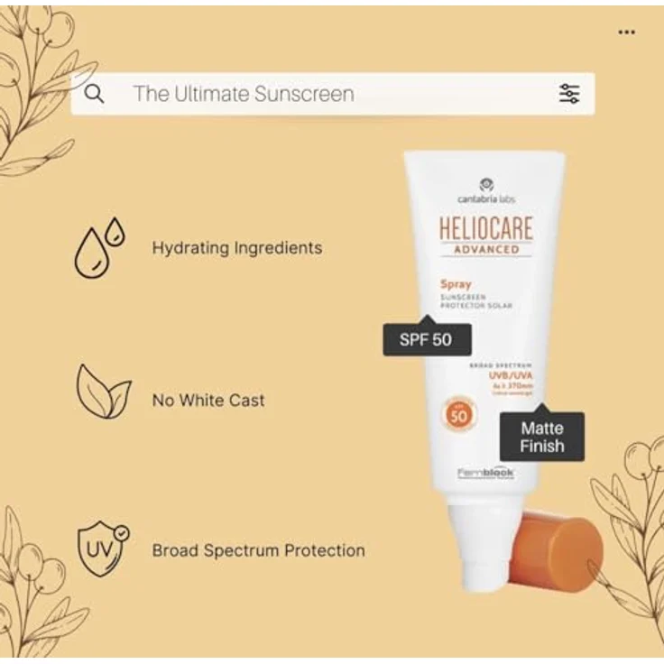 Heliocare Advanced SPF50 Sonnenspray 200 ml – Bild 6