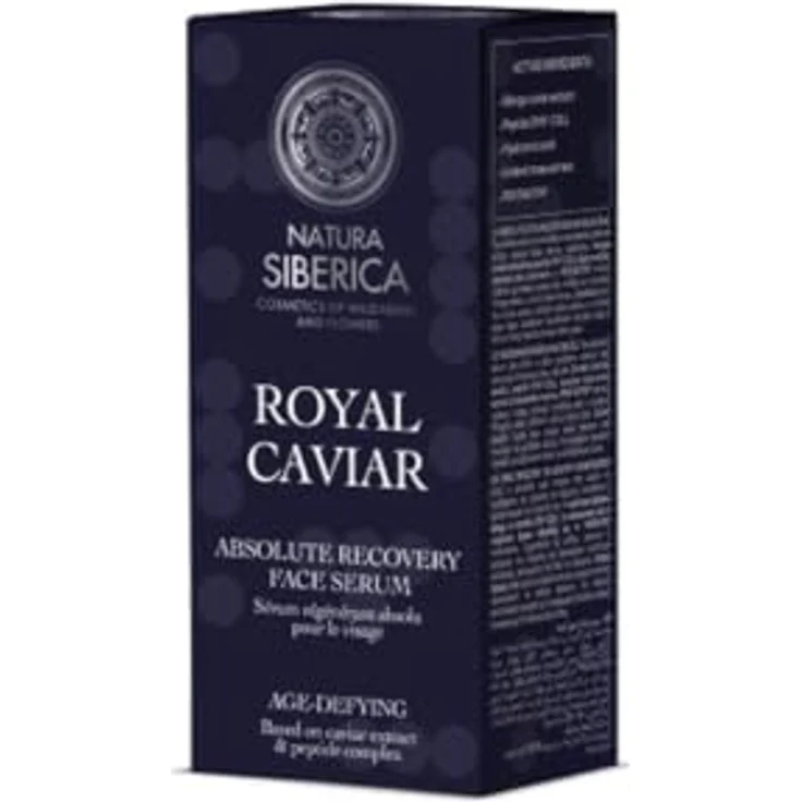 Natura Siberica Royal Caviar Face Serum, Gesichtsserum zur Revitalisierung mit Kaviar-Extrakt, 30 ml – Bild 3