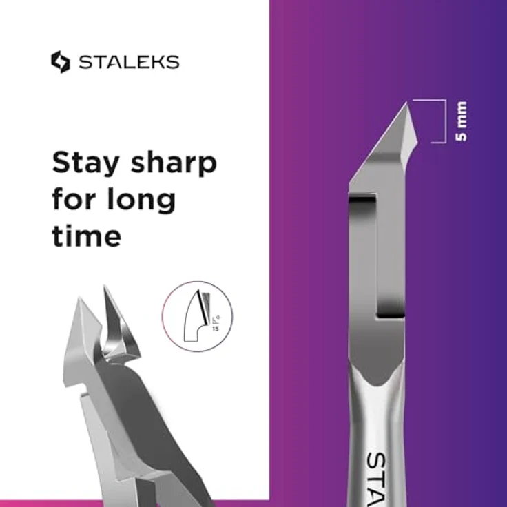 Staples PRO Smart 10 Nagelpflegegerät, Cuticle Nipper mit 5mm Klingenlänge für präzise Nagelhautpflege – Bild 6