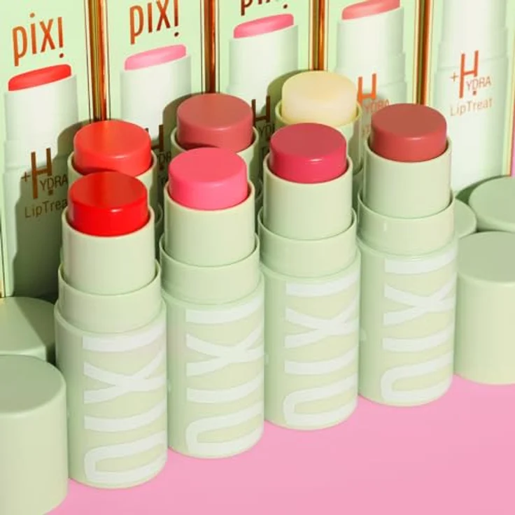 Pixi Hydra Liptreat Rosette Feuchtigkeitsspendender Chubby Stick mit Hyaluronsäure und natürlichen Buttern, 0,16 Unzen 4,8 G – Bild 4