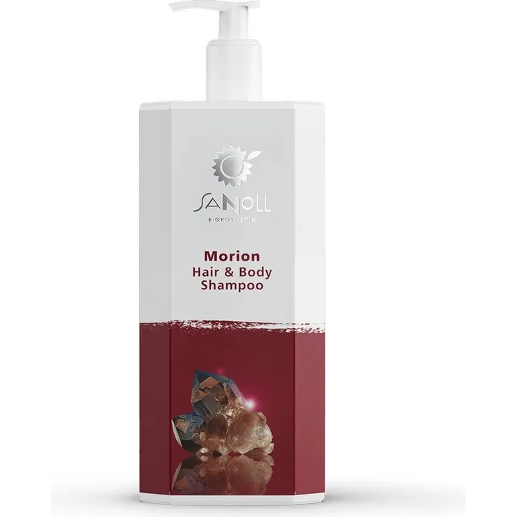 Sanoll Morion Hair & Body Shampoo, 1L - sanfte Reinigung für Haut und Haar