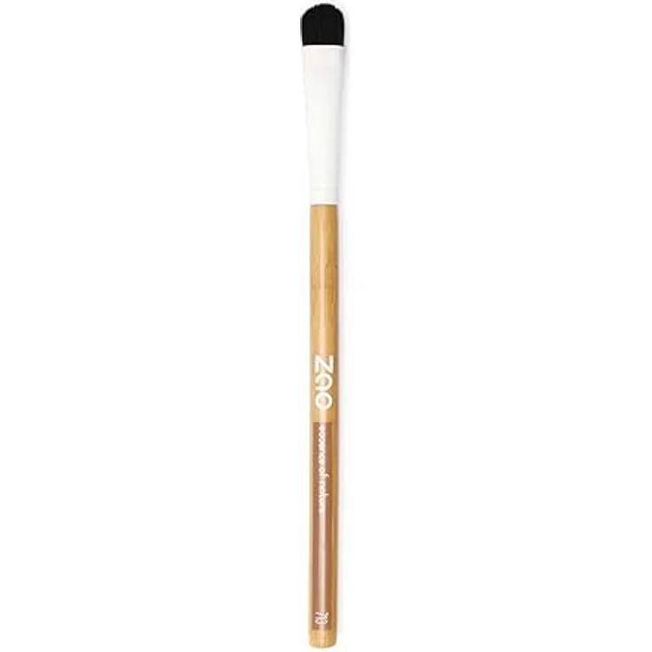 ZAO Bamboo Precision Brush, Augen-Make-up Pinsel mit dichtem synthetischem Haar, nachhaltiger Griff, 1 Stk. – Bild 1