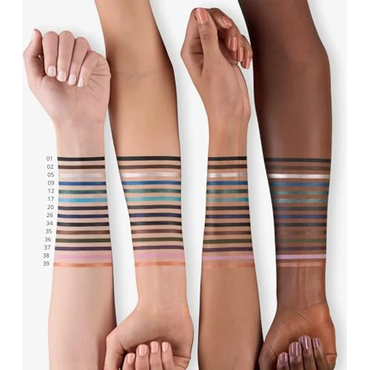 essence Longlasting eye pencil Eyeliner 0.28 g sparkling black – Bild 3