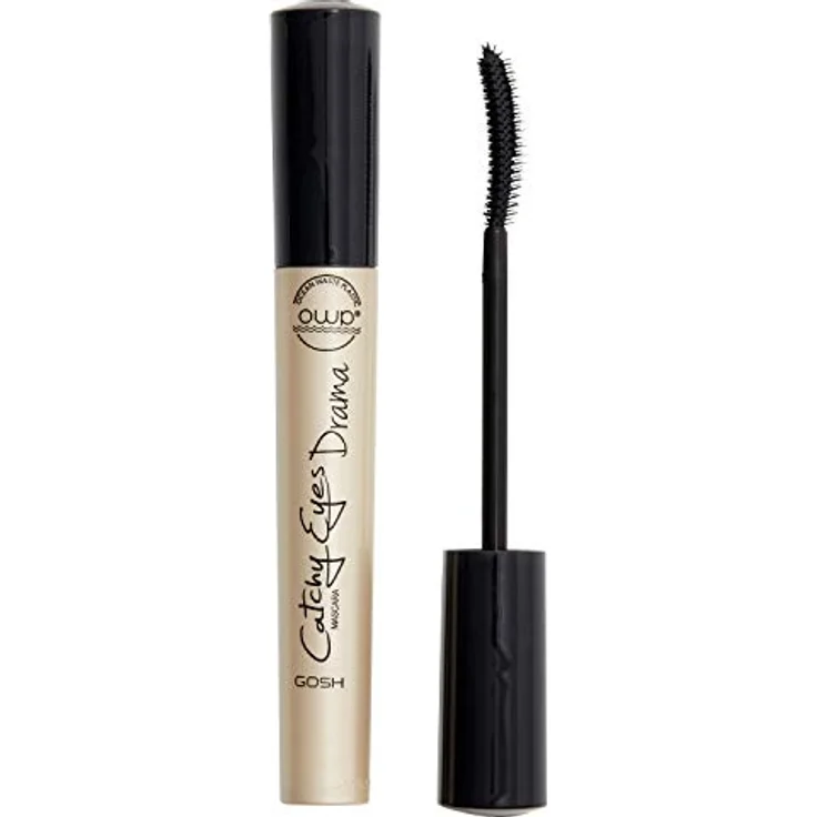 Gosh Catchy Eyes Drama 001, Mascara für Damen mit extremer schwarzer Farbe, 10 ml – Bild 1