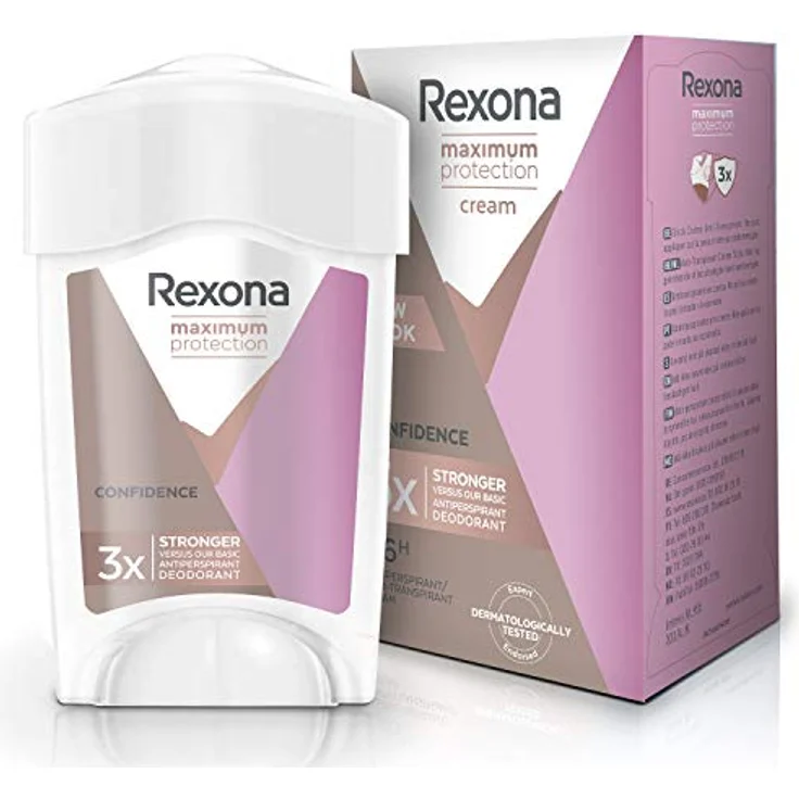 Rexona Confidence Deostick Anti-Transpirant, 96H Wirksamkeit, 45 ml, 3 Stück, frischer Duft – Bild 4