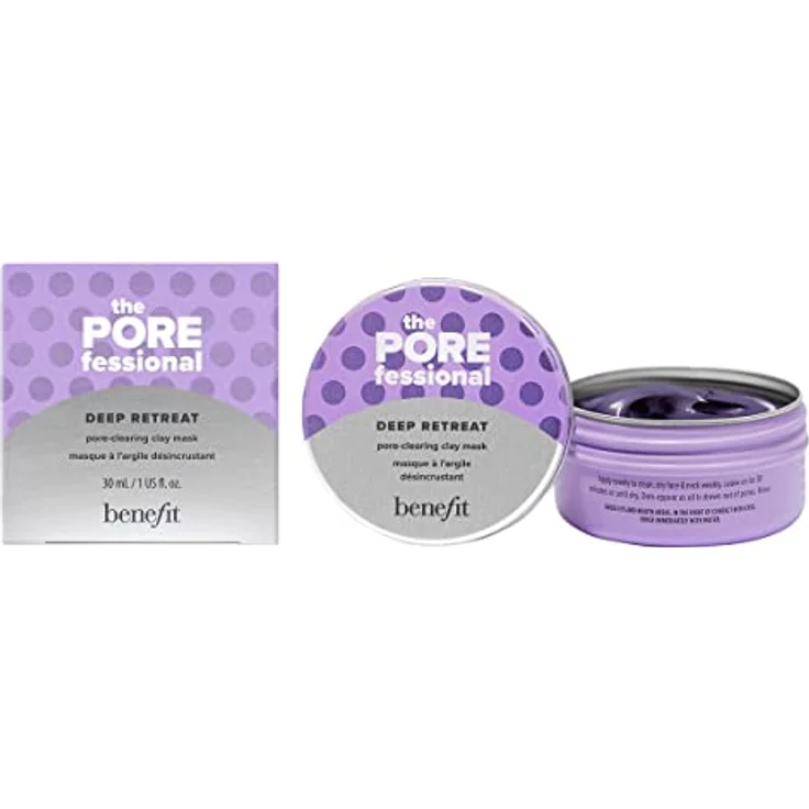 Benefit The POREfessional Deep Retreat Pore-Clearing Clay Mask 30 ml, Gesichtsmaske – Bild 1