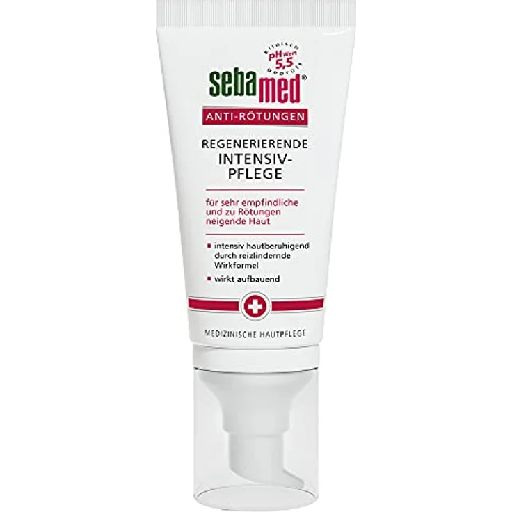 Sebamed Anti-Rötungen Regenerierende Intenvispflege, bei Rosacea, mindert Rötungen im Gesicht, als Rosacea Gesichtspflege geeignet, Rosacea Gel für die Pflege von geröteter Haut, 50 ml – Bild 3