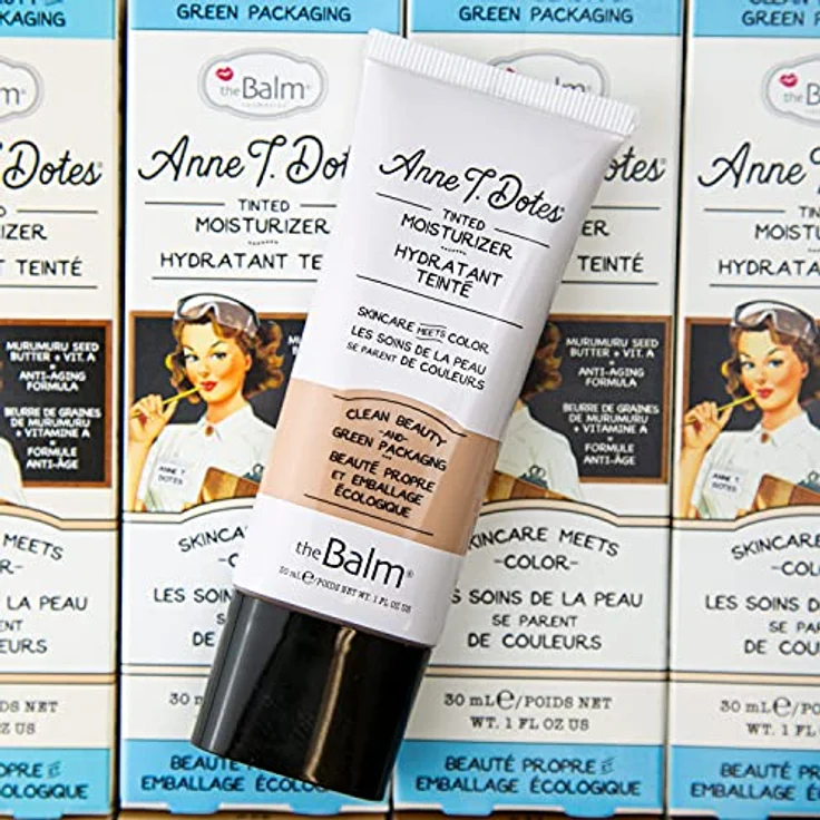 The Balm Anne T. Dotes, Getönte Feuchtigkeitscreme mit sofortigem Teint-Glow und Feuchtigkeit, 30 ml – Bild 4