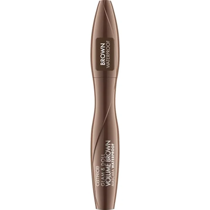 Catrice Glam & Doll Volume Brown Mascara Waterproof, Braun, volumengebend, definierend, verlängernd, matt, vegan, wasserfest, ohne Mikroplastikpartikel, Nanopartikel frei, 1er Pack (10ml) – Bild 2