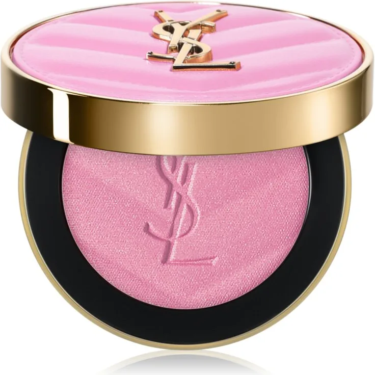 Yves Saint Laurent Make Me Blush Bold Blurring Puder-Rouge, Farbton 10 Stardust Love, 6 g - für einen gesunden Wangenlook und einfache Anwendung