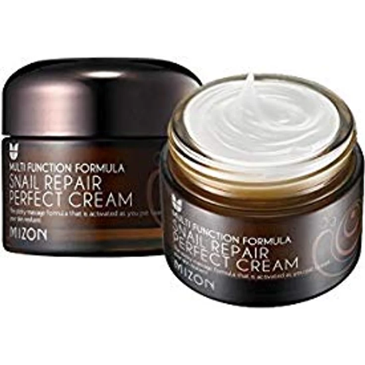 MIZON Multi Function Formula Snail Repair Perfect Cream, Gesichtscreme mit regenerierenden Eigenschaften, 50 ml – Bild 2